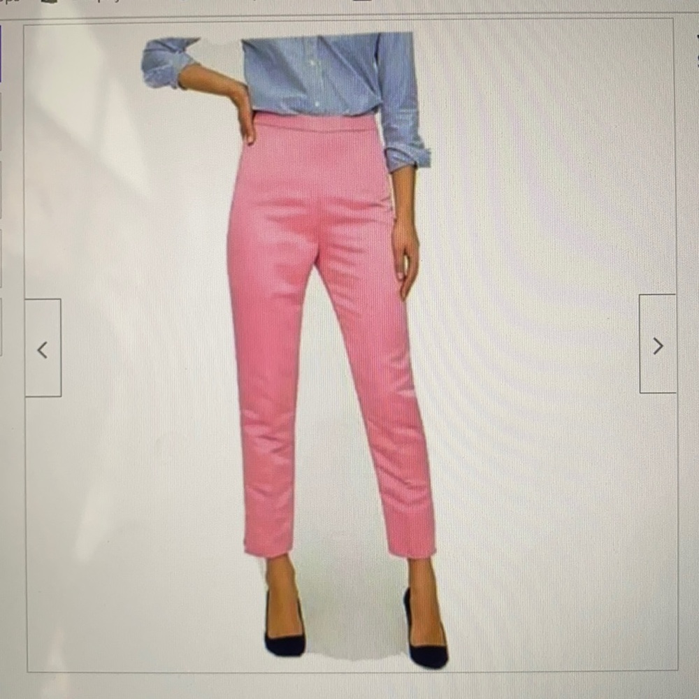 J. Crew High-rise Cigarette Pants Sz 6